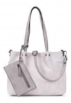 EMILY & NOAH Shopper Bag in Bag Surprise Beige 299328 ecru lightgrey 328