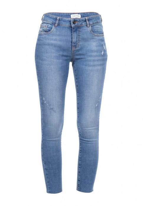 SURI FREY Skinny Jeans SFY Freyday Blau SFW10035-L-512 L