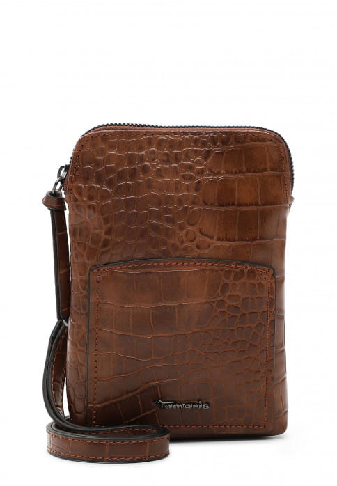 Tamaris Handyetui TAS Alessia Kroko Braun 33434700 cognac 700