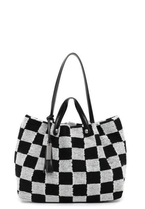 SURI FREY Shopper July groß Schwarz 13910103 black white 103